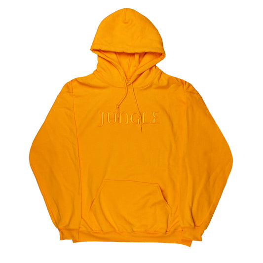 GOLD EMBROIDERED JUNGLE LOGO GOLD HOODY